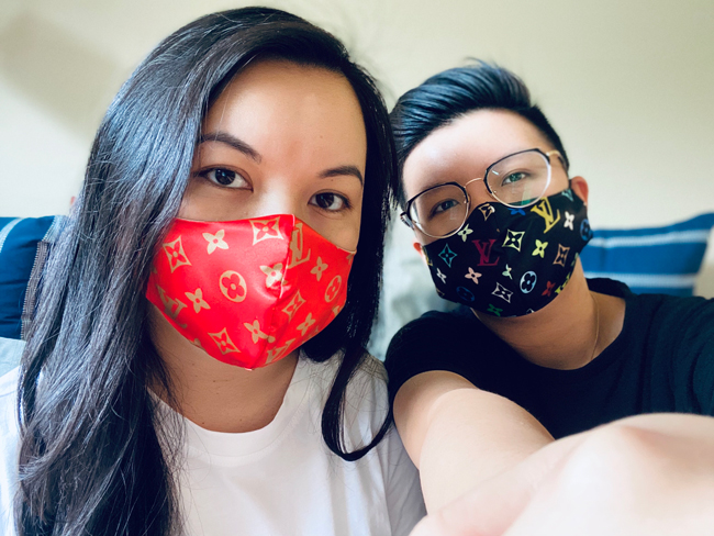 Local Trans Fashion Designer Sells Face Masks for Charity