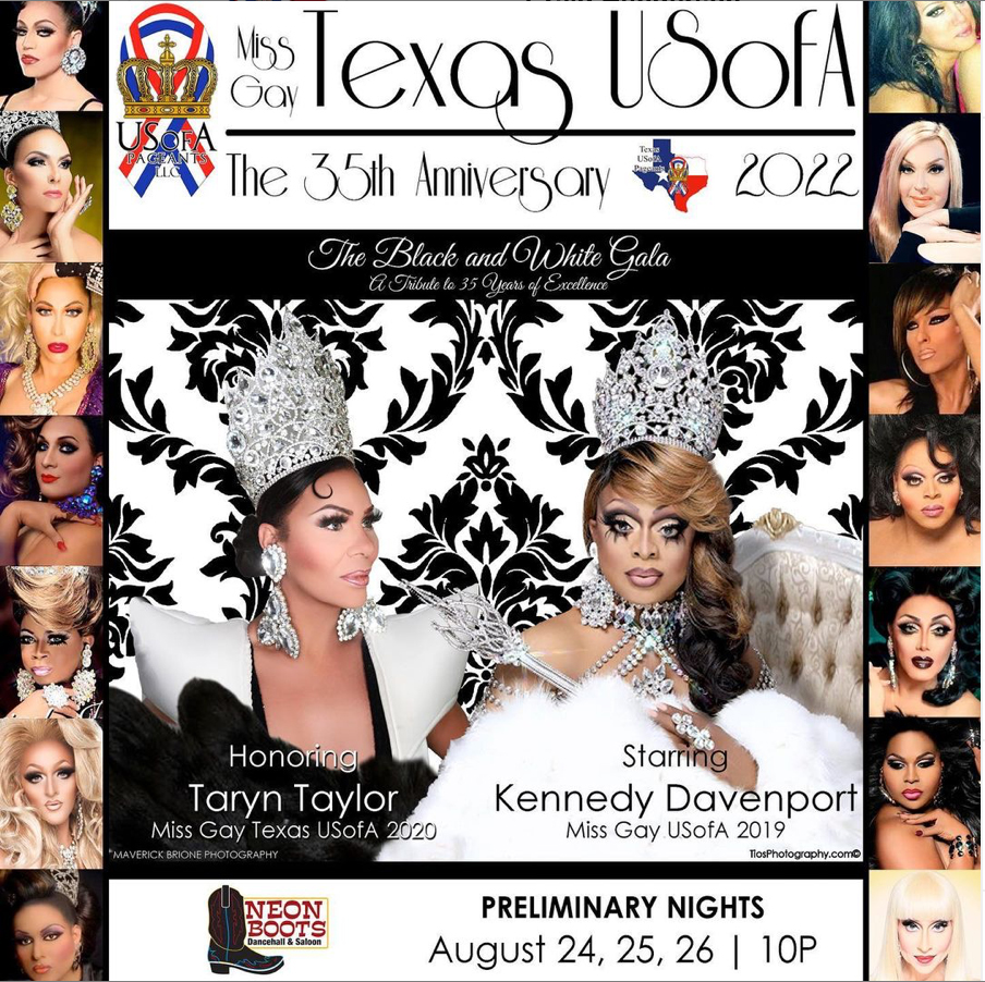 Miss Gay Texas Usofa Pageant Celebrates 35 Years This Month Outsmart Magazine